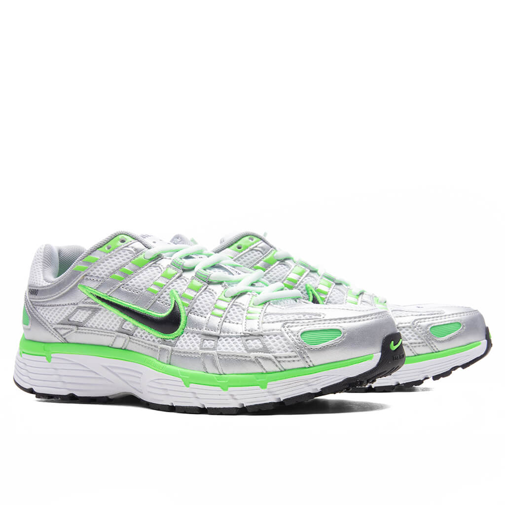 P 6000 SE Metallic Silver Black White Green Strike