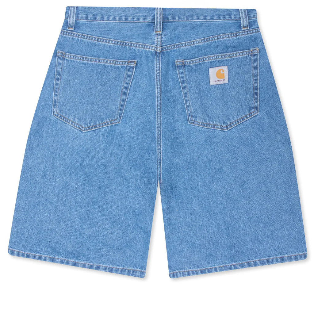 Landon Short Blue Heavy Stone Wash