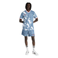 adidas Denim Graphic Soccer Jersey White Blue
