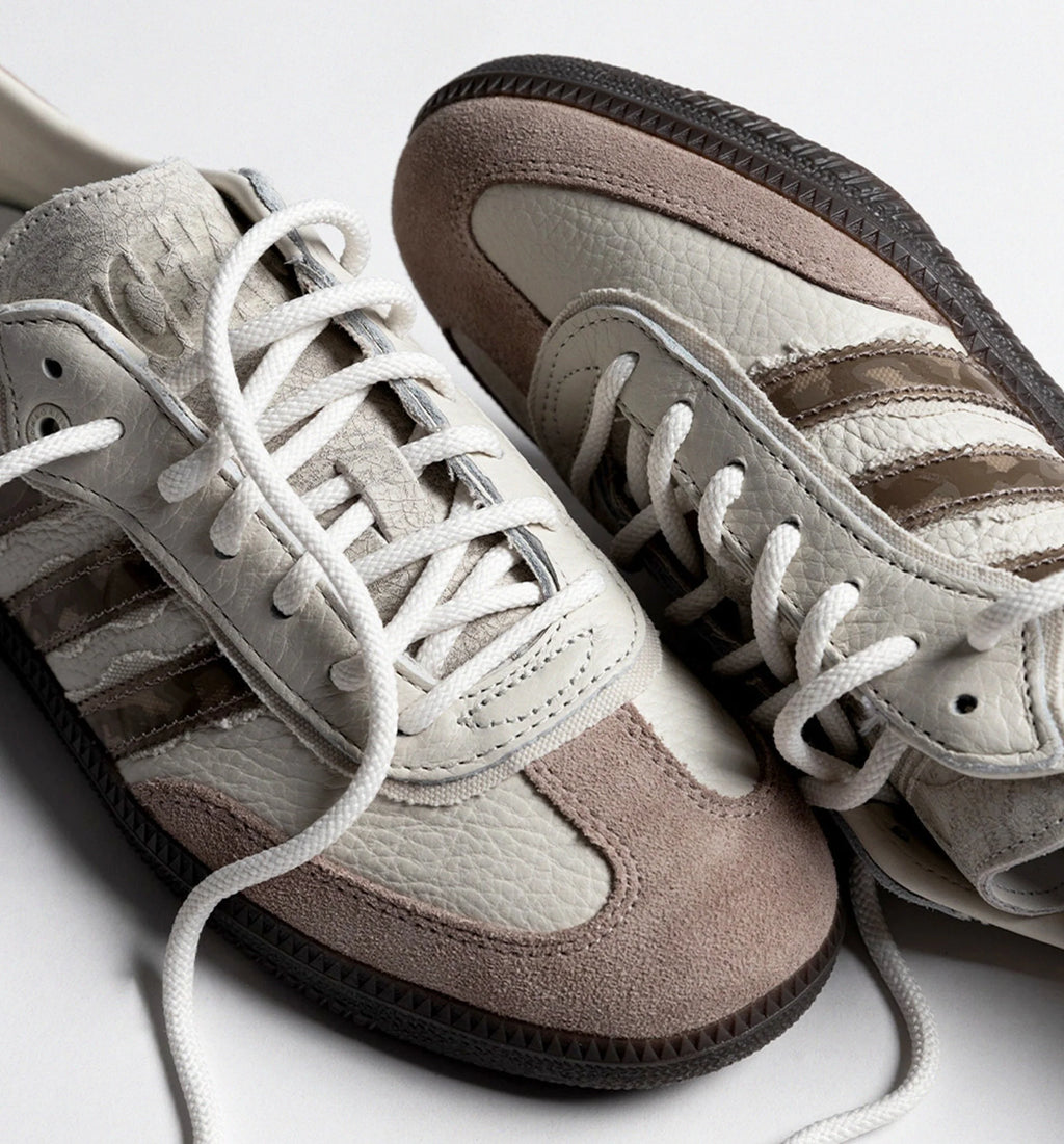 Nice Kicks Samba OG Mens Lifestyle Shoe Talc Brown Pantone Free Shipping