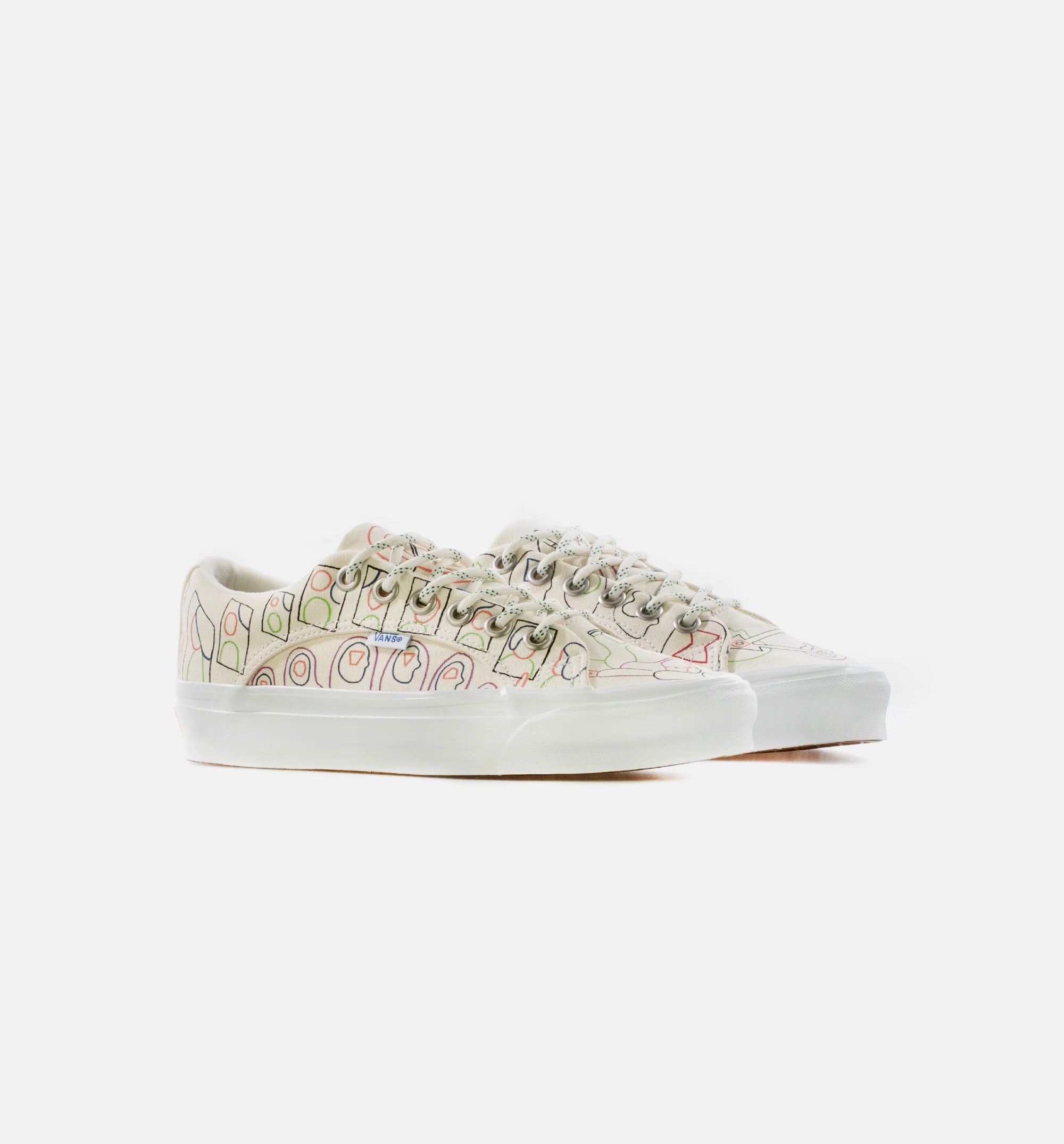 Geoff McFetridge Vault OG Lampin LX Mens Skate Shoe Bone White