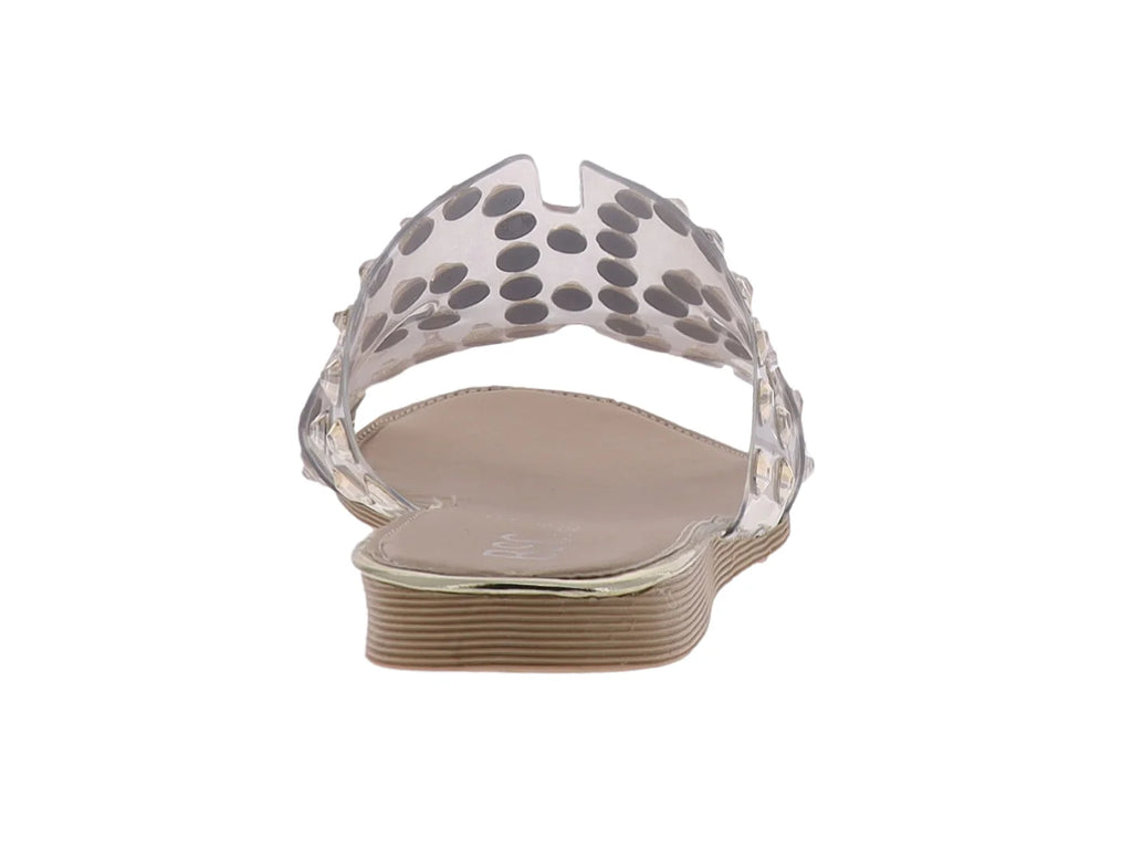 Sandalias BSC Shoes Color Oro para Mujer