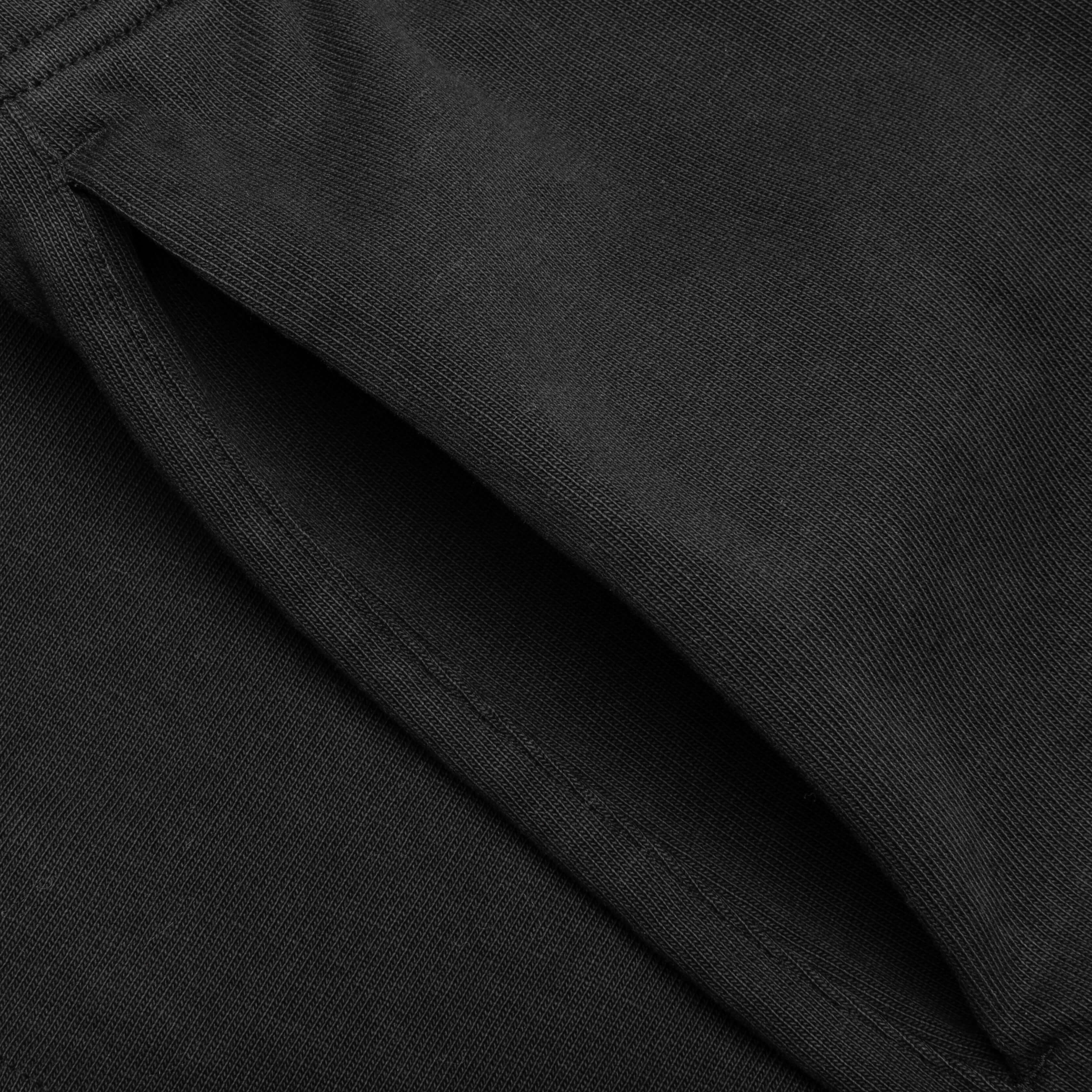 Heavy Jersey Soccer Short Black