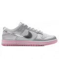 Womens Dunk Low LX Photon Dust Metallic Silver Pink Foam