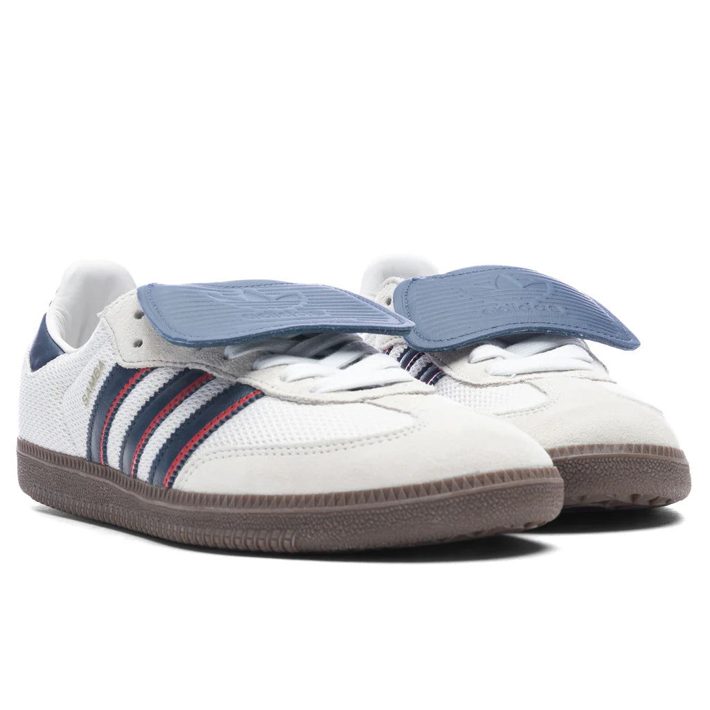 Samba LT Crystal White Dark Blue Gum