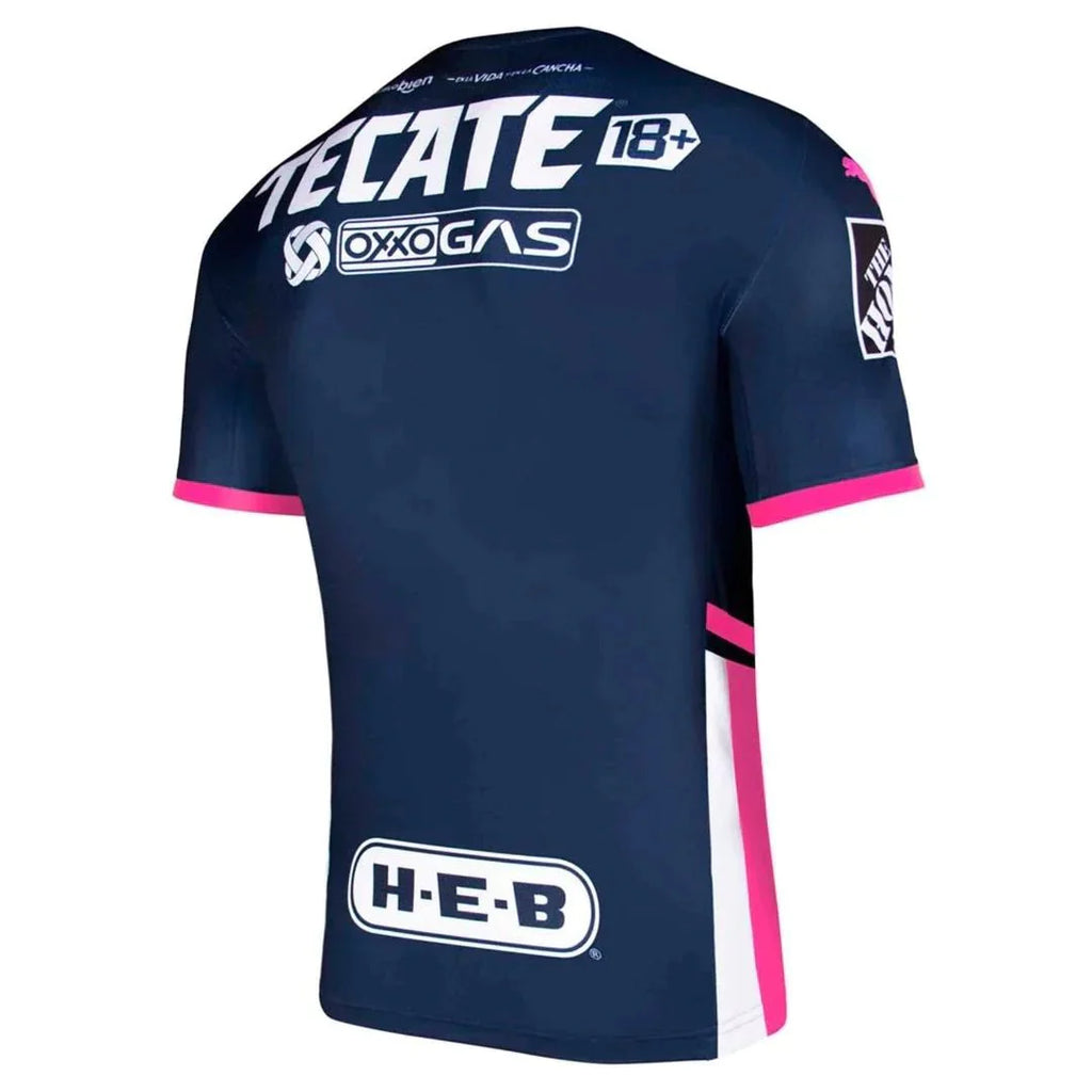 PUMA Monterrey Jersey 21 Breast Cancer Awareness Navy Pink