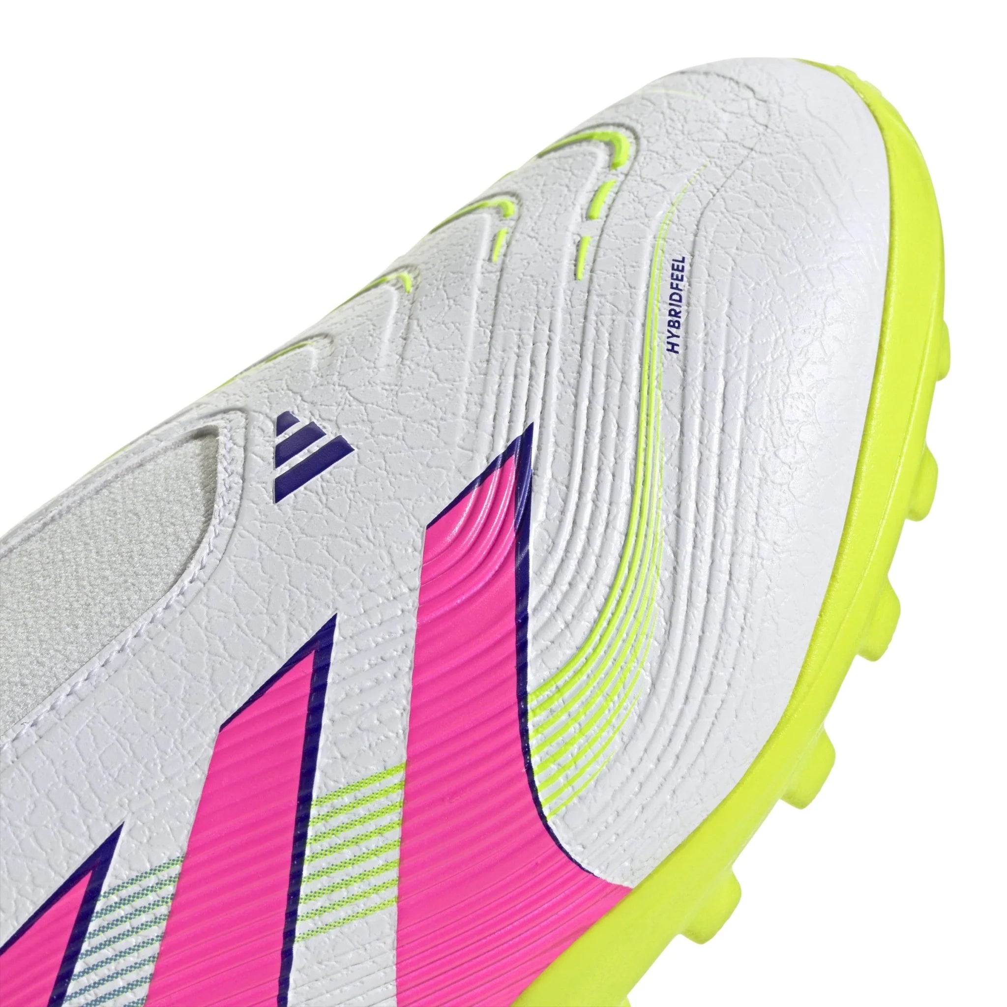 adidas Predator League Laceless Turf Boots White Pink