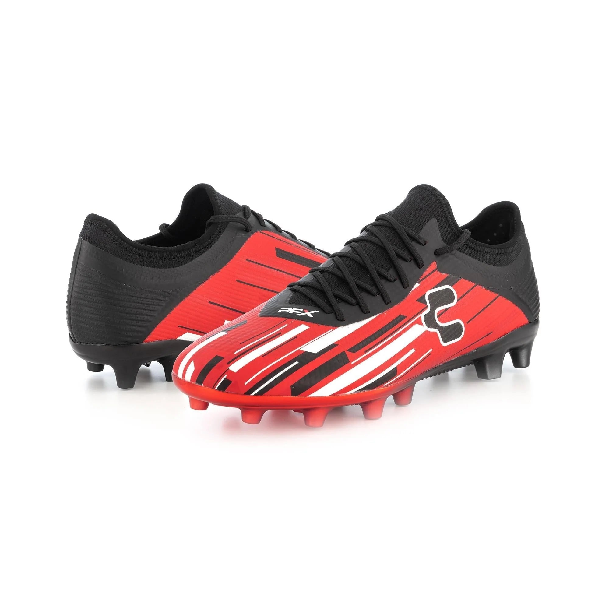 Charly Genesis PFX Soccer Cleats Red Black