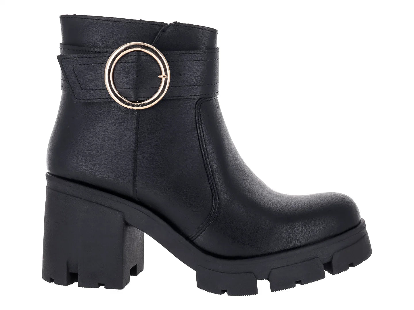 Botines Luna Rosa Negro para Mujer