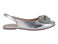 Zapatos Flats Ballerina Luna Rosa Color Plata para Mujer