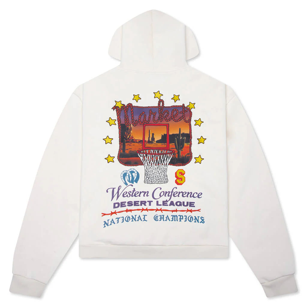 Desert League Hoodie Unbleached Cotton