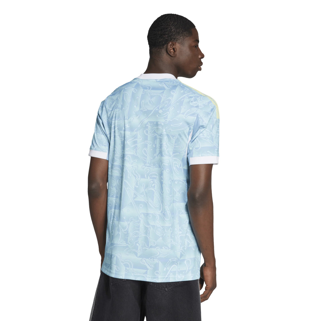 adidas Juventus Mens Away Jersey 25 26 Blue