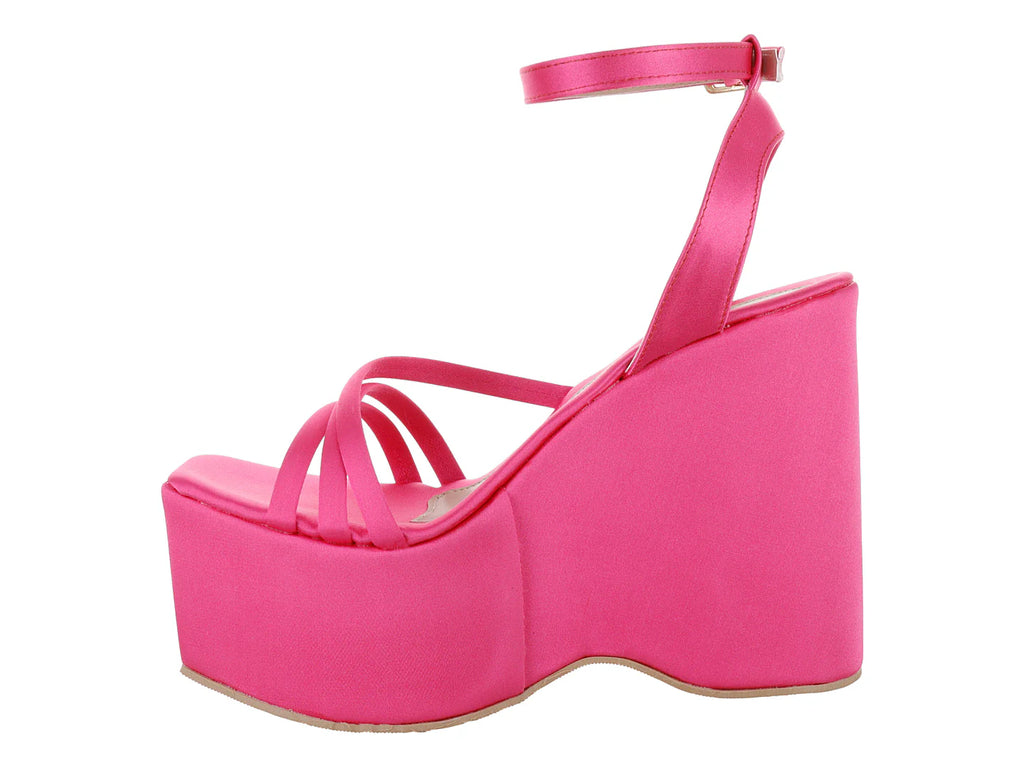 Sandalias de Plataforma Roze Color Pitaya para Mujer