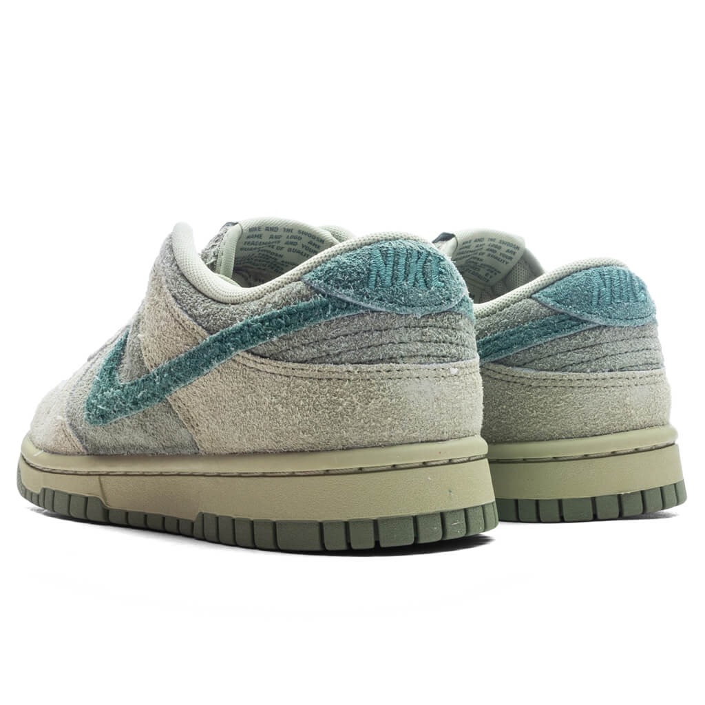 Womens Dunk Low Olive Aura Bicoastal Oil Green