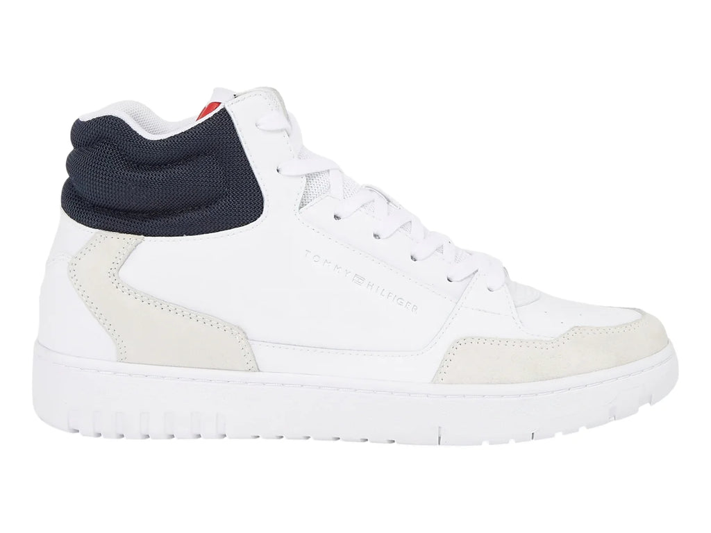 Tenis Tommy Hilfiger Basket Core Blanco para Hombre