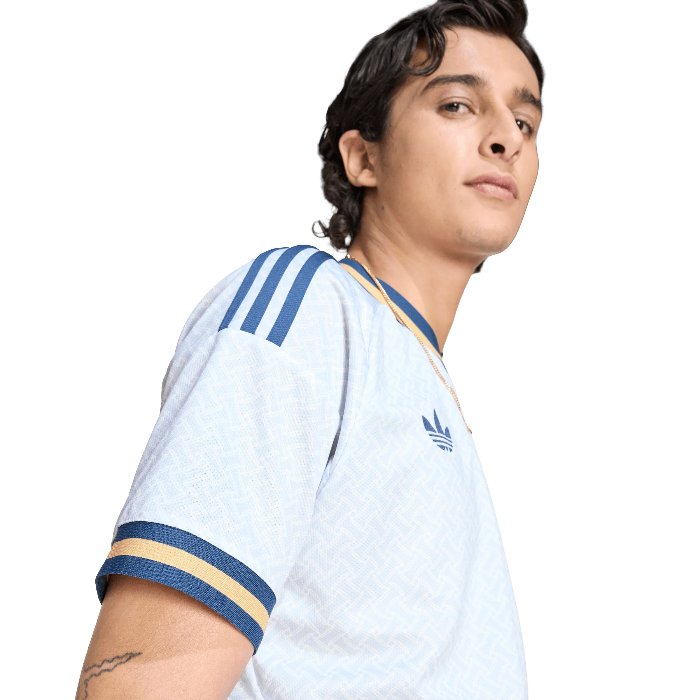 adidas Italy Away Mens Soccer Jersey 2026 Blue