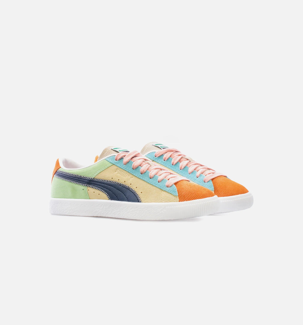 Suede VTG Blocked Mens Lifestyle Shoe White Multi