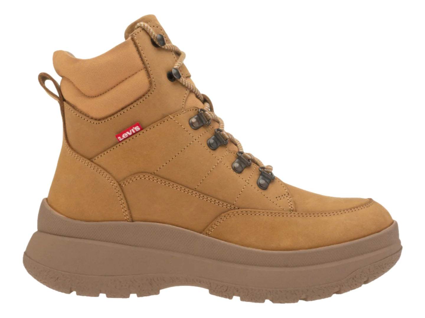 Botas Militares Levis Color Tan para Mujer