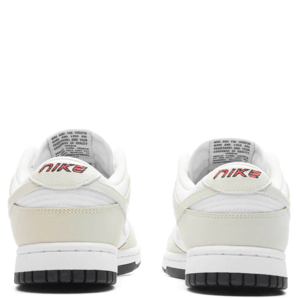 Womens Dunk Low LX NBHD White Coconut Milk Black