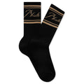 Rhude Script Logo Sock Black Gold