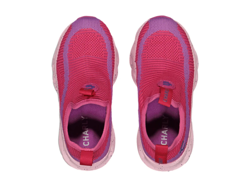 Tenis Charly Fucsia y Morado para Niña