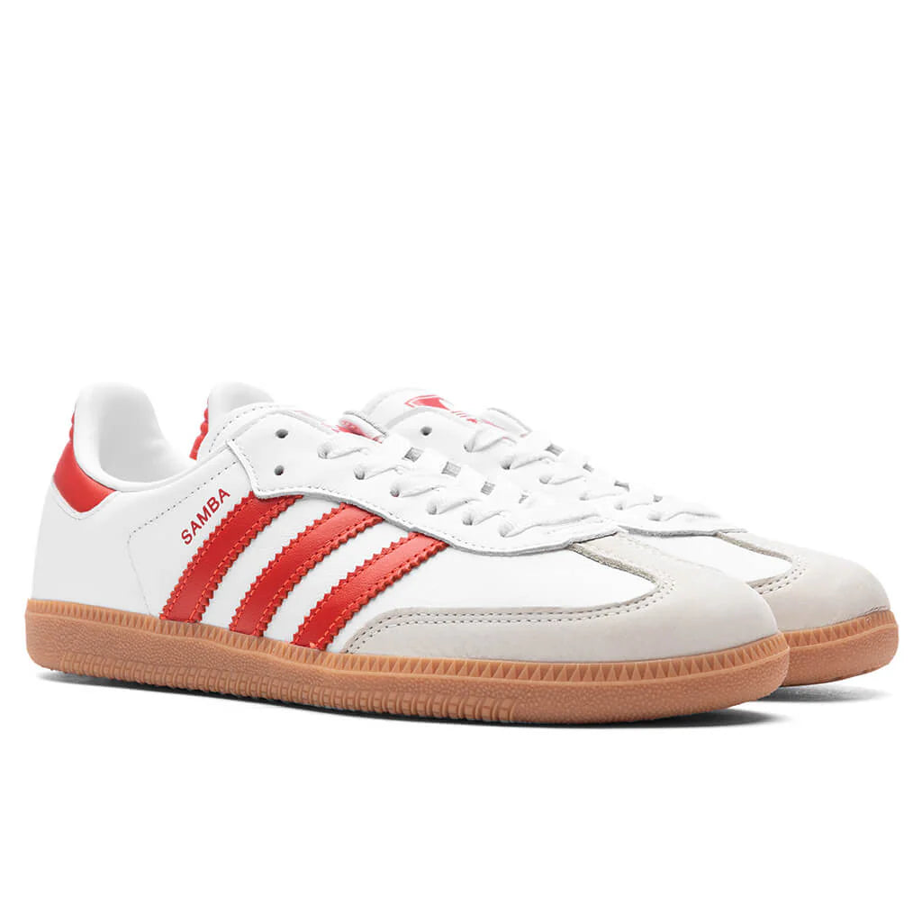 Samba OG Cloud White Solar Red Off White