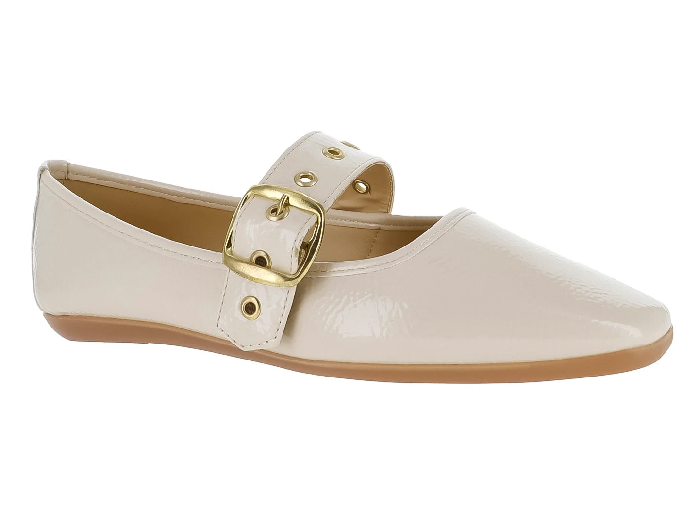 Zapatos Flats Luna Rosa Color Latte para Mujer