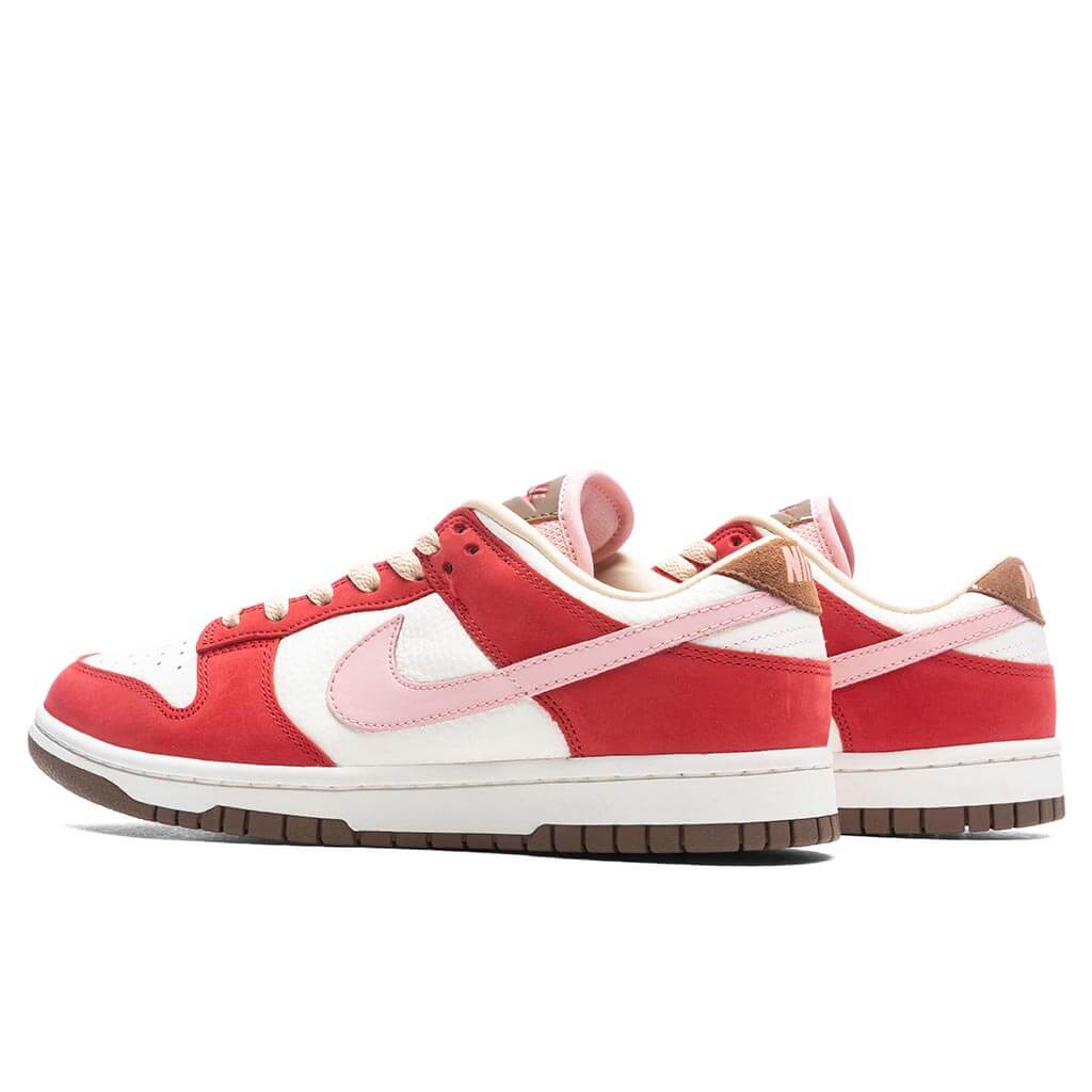 Womens Dunk Low PRM Bacon Sport Red Sheen Sail
