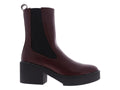 Botines Chelsea Nine West Color Vino para Mujer