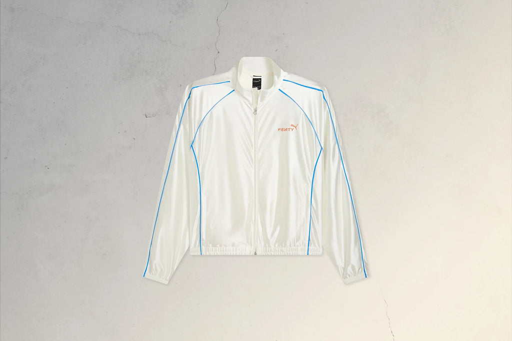 Puma x Fenty T7 Piping Track Jacket Warm White
