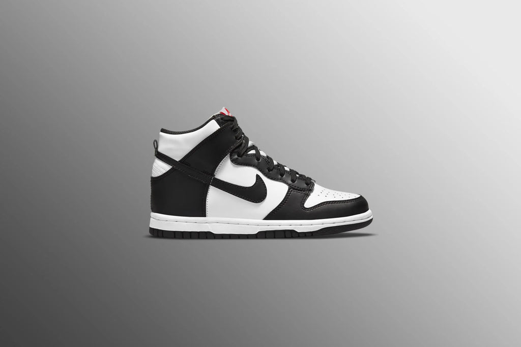 Dunk High GS Black White