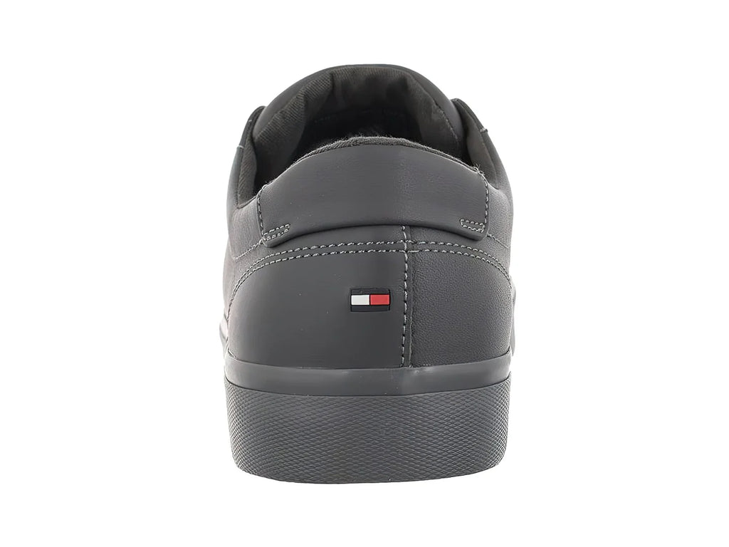Tenis Tommy Hilfiger Modern Vulc Corporate Leather Gris para Hombre