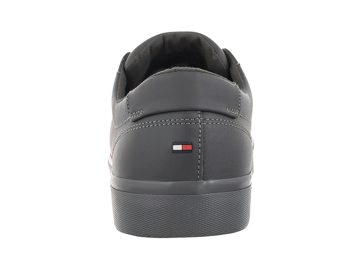 Tenis Tommy Hilfiger Modern Vulc Corporate Leather Gris para Hombre