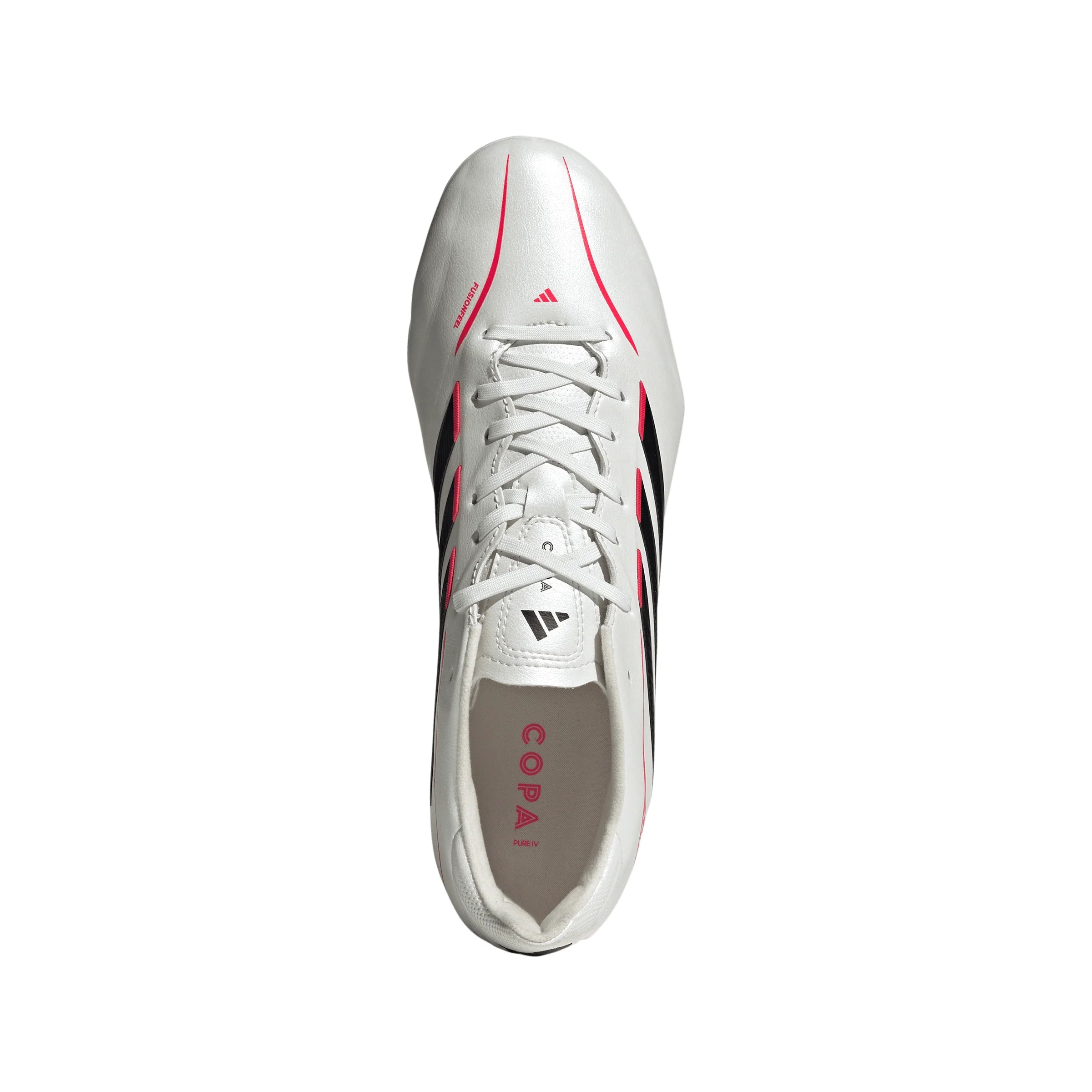 adidas Copa Pure IV League FG Firm Ground Mens Soccer Cleats Zero Metal Black Lucid