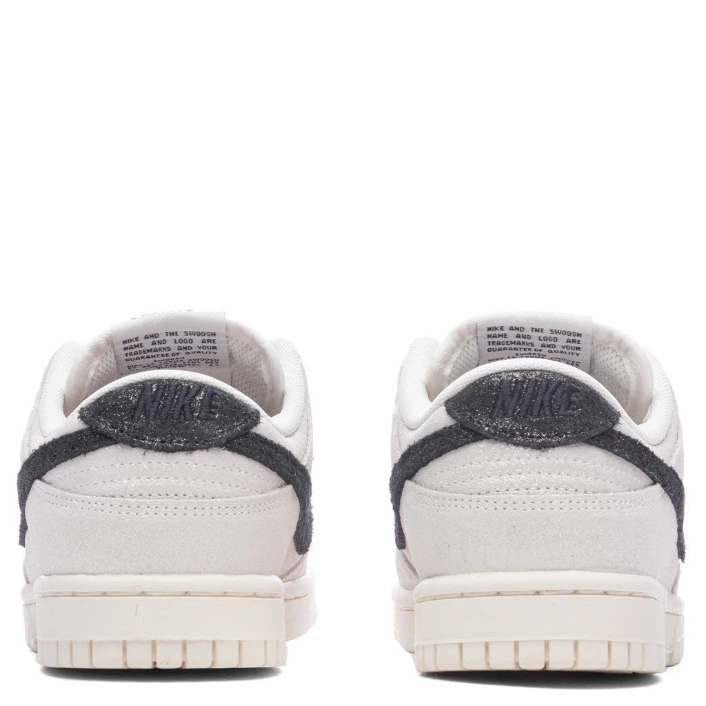 Womens Dunk Low SE White Black Team Red