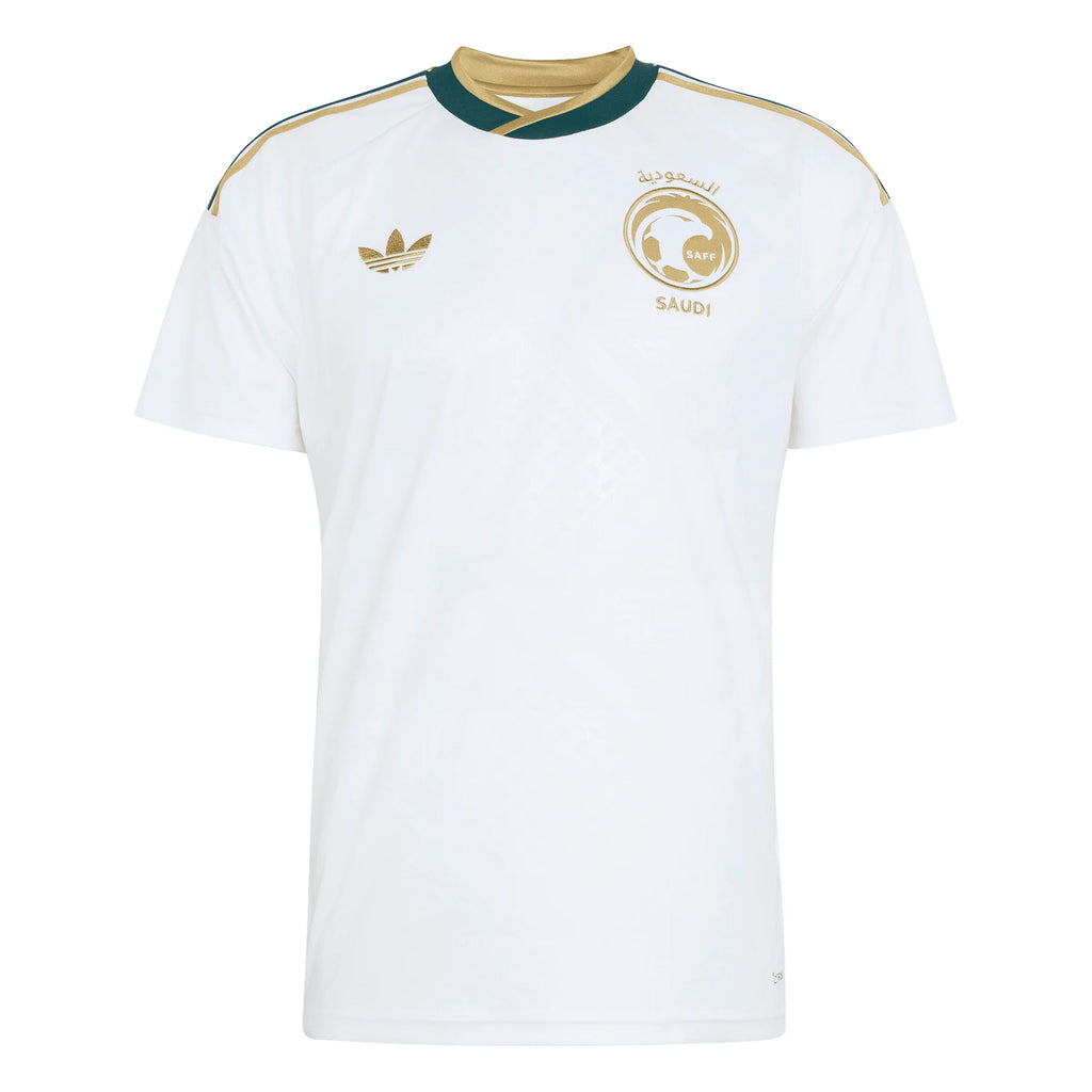 adidas Saudi Arabia Away Mens Soccer Jersey 2026 White