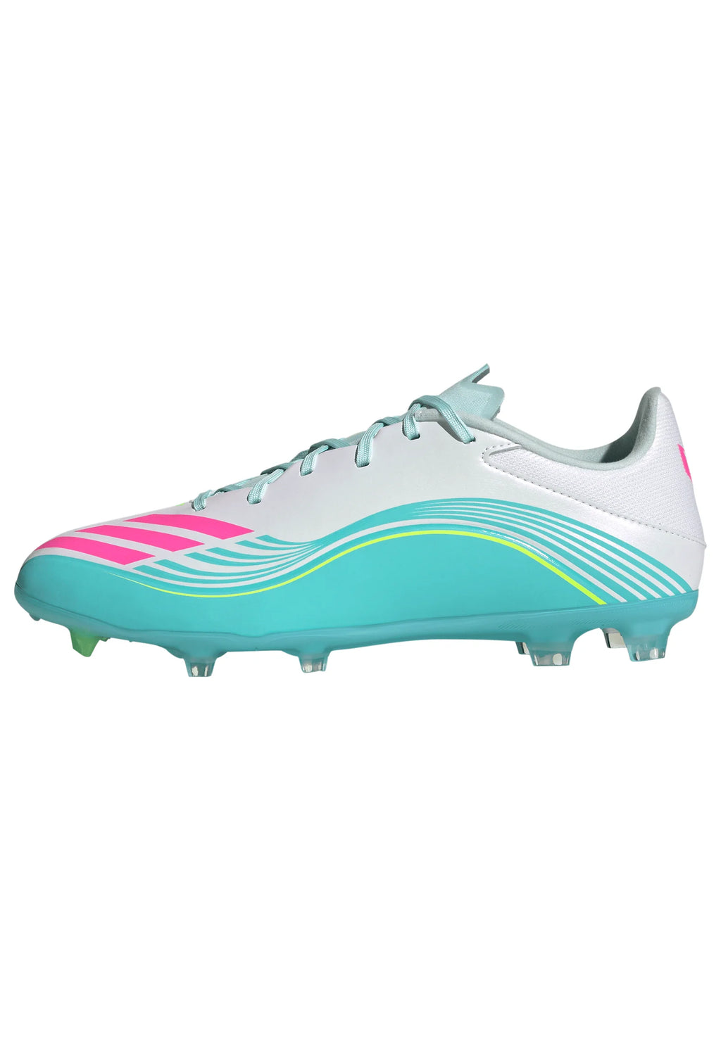 adidas F50 Messi League Firm Ground Multi Ground Mens Soccer Cleats White Pink