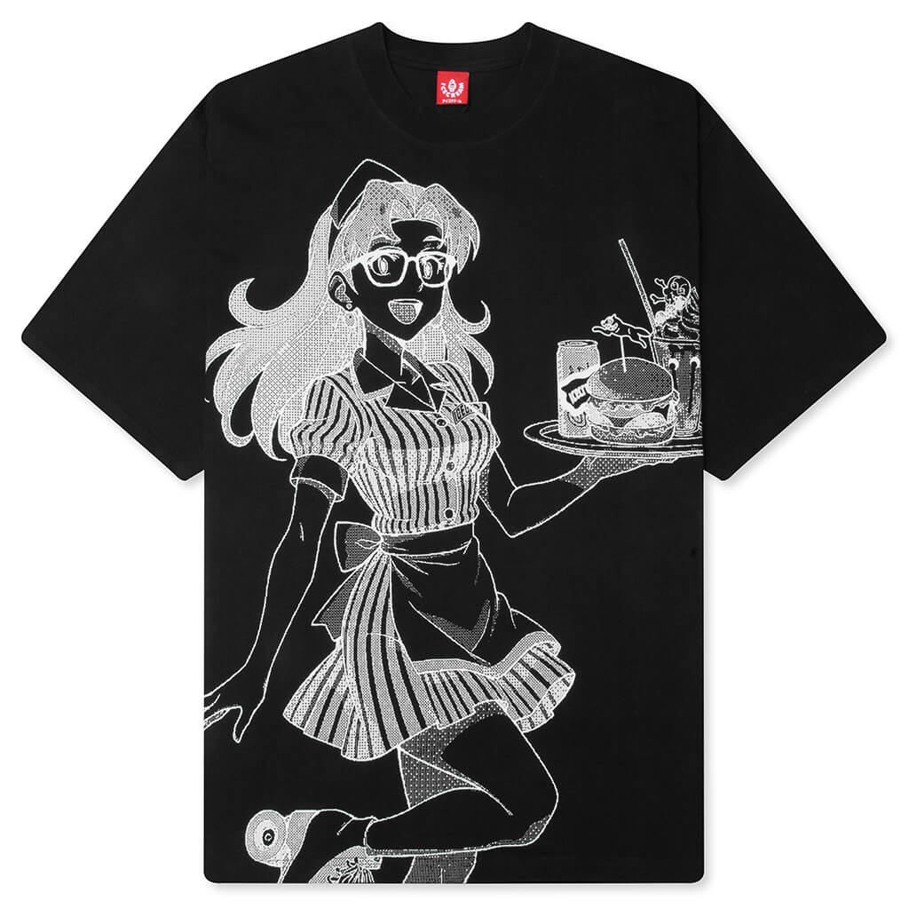 Order Up S S Knit Tee Black