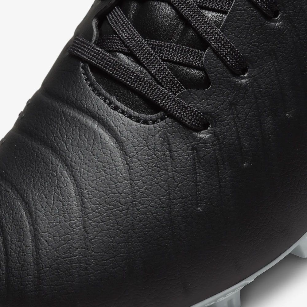 Nike Tiempo Legend 10 Academy Firm Ground Soccer Cleats Black Hyper Royal Chrome