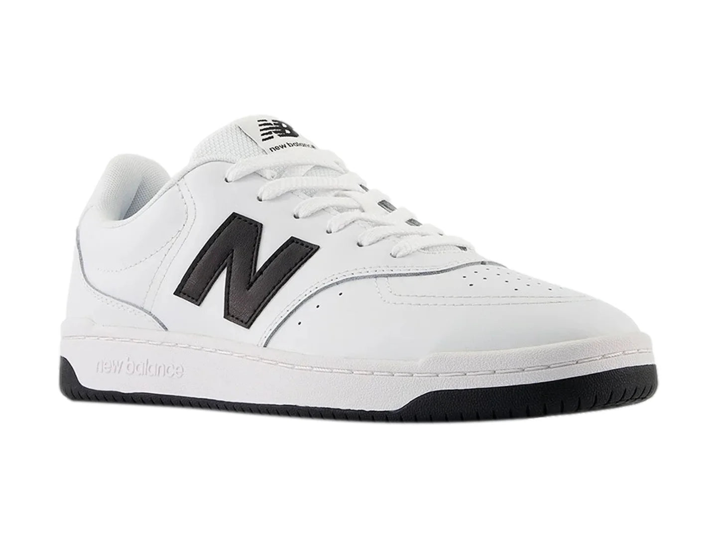 Tenis New Balance BB 80 Blanco y Negro para Mujer