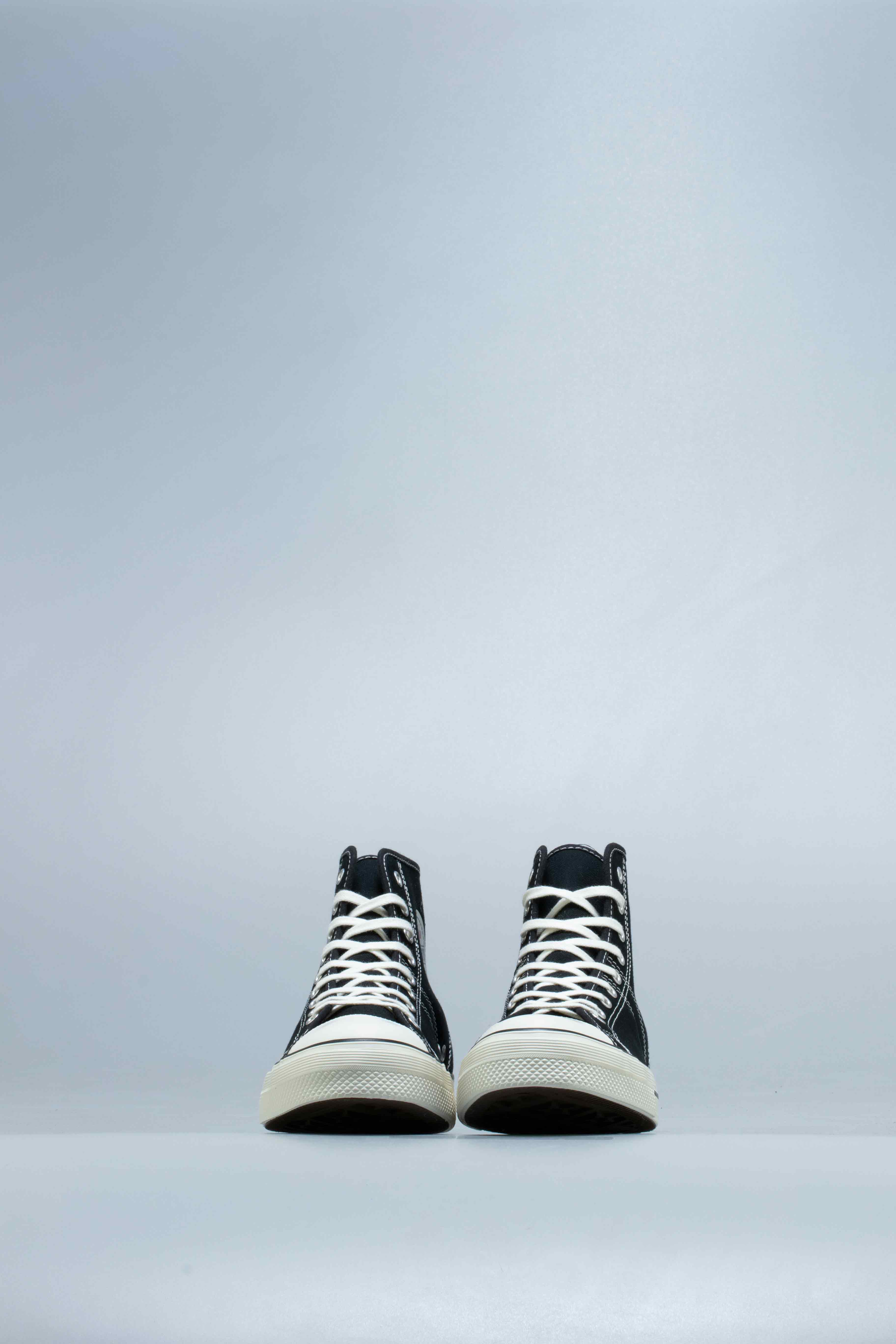 Lucky Star Mens High Top Shoe Black Egret