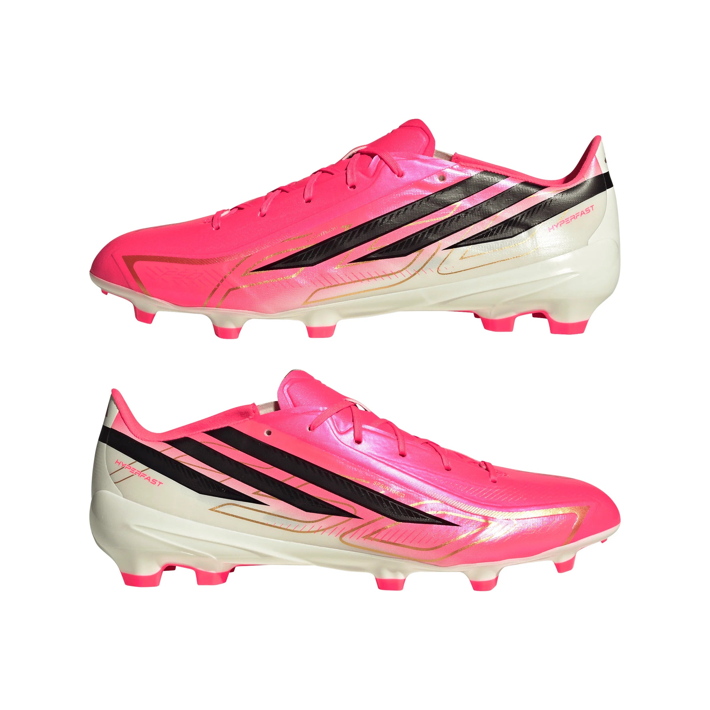 adidas F50 Hyperfast League Firm Ground Mens Soccer Cleats Turquesa Black Gold
