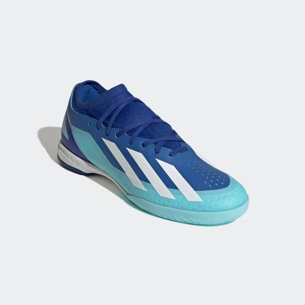 adidas X Crazyfast3 IN Indoor Soccer Shoes Royal White