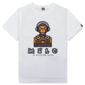 Kids Milo DJ Tee White
