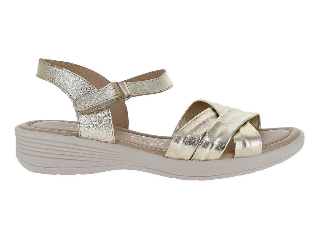 Sandalias Relax Color Oro para Mujer