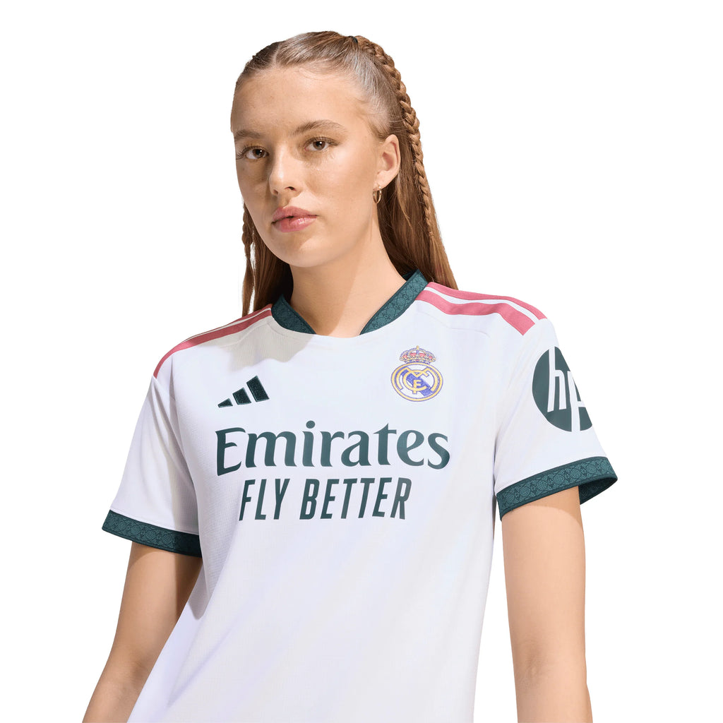 adidas Real Madrid Home Womens Soccer Jersey 26 27 White