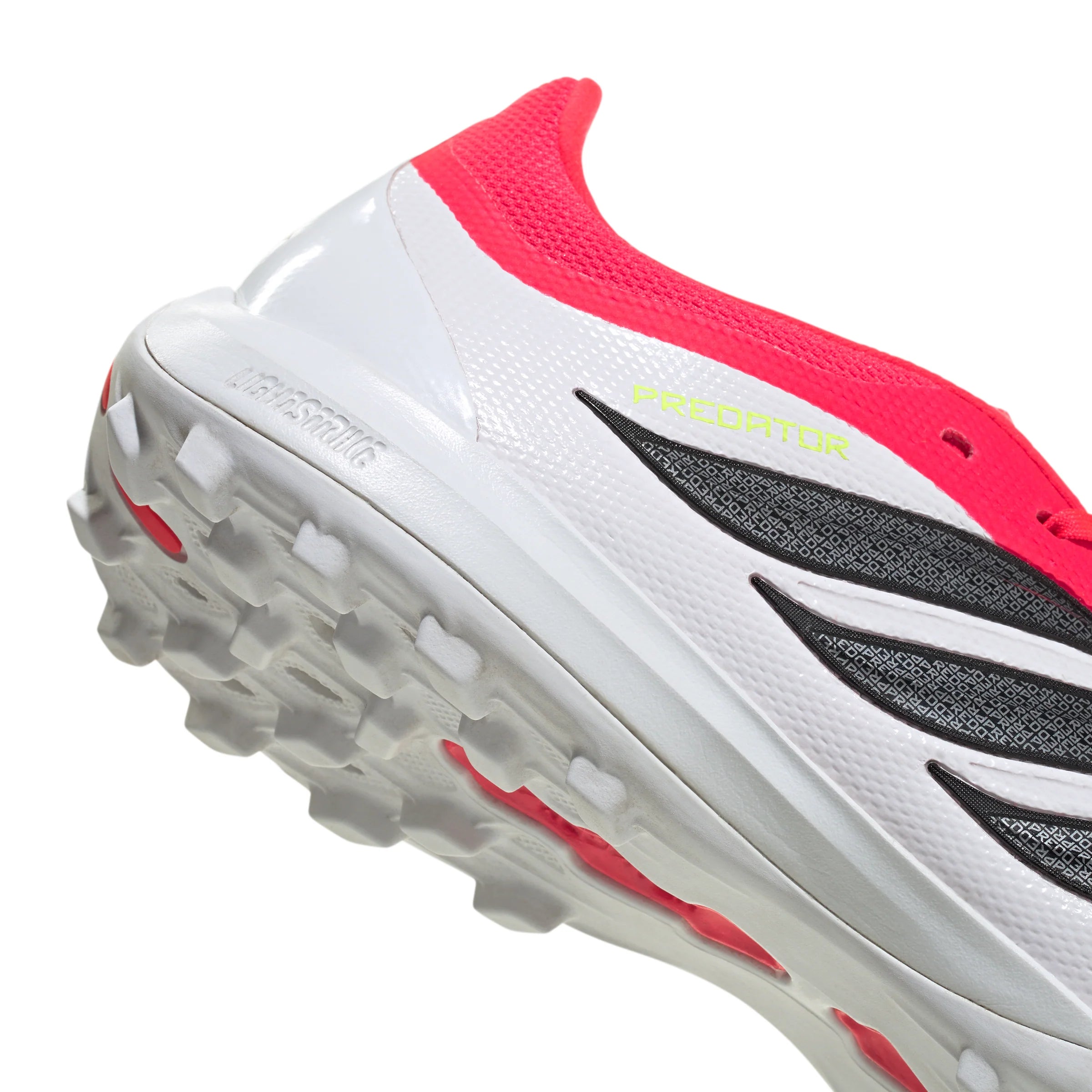 adidas Predator League Fold Over Tongue IN Indoor Mens Soccer Shoes Red Black White