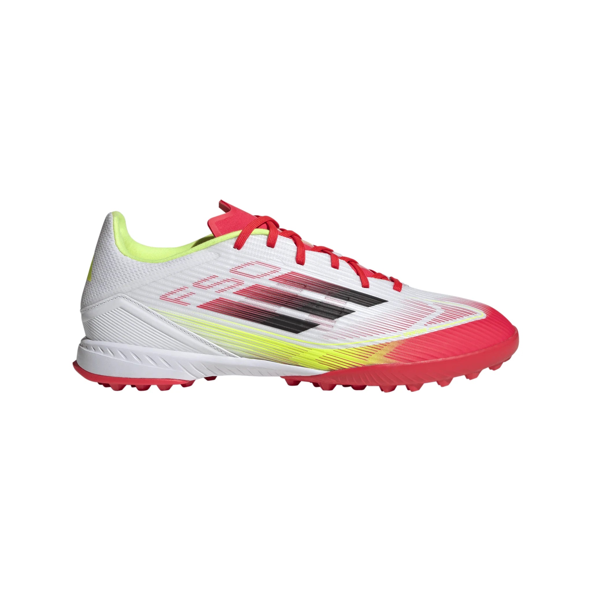 adidas F50 League Turf Boots White Black