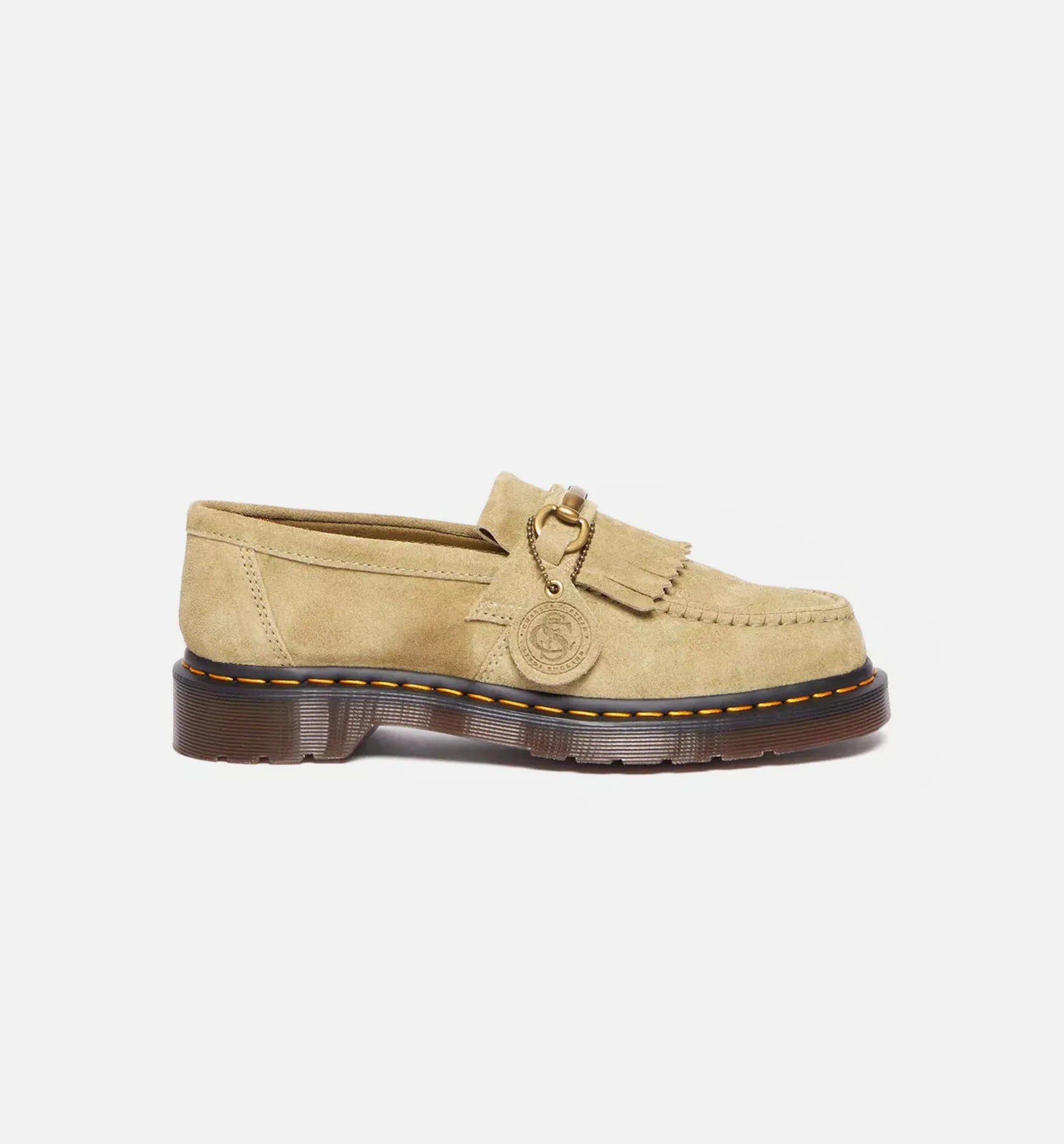 Adrian Snaffle Desert Oasis Suede Mens Loafer Pale Olive