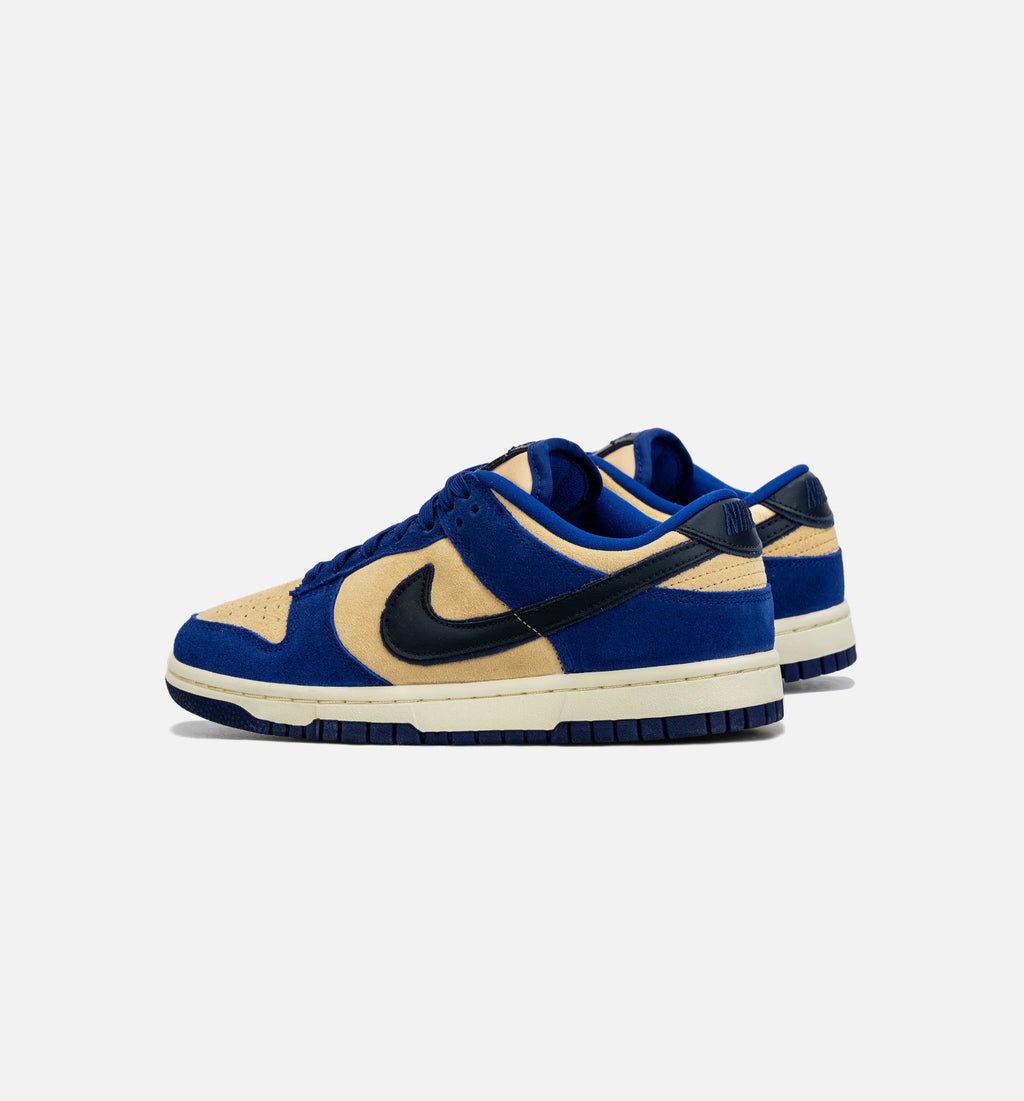 Dunk Low LX Blue Suede Womens Lifestyle Shoe Blue Beige Free Shipping